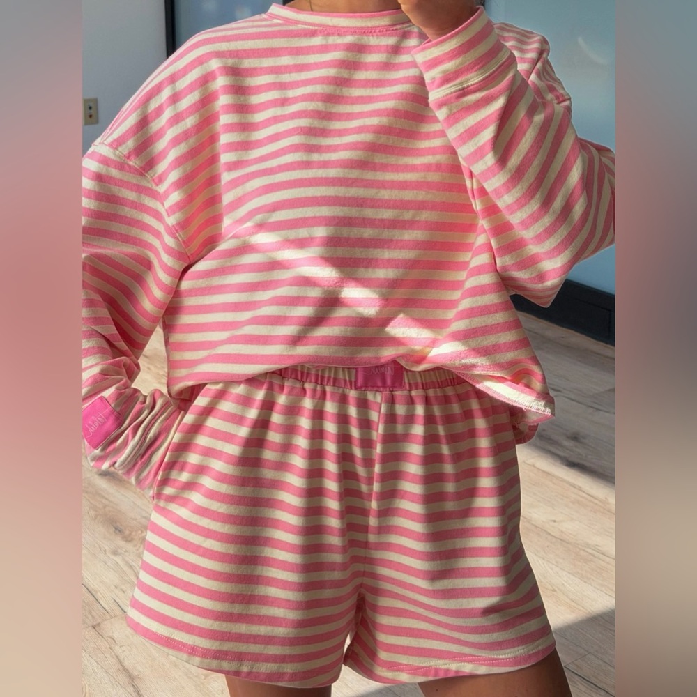 Two Piece Striped Set